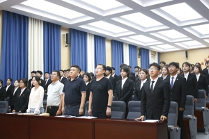 食品科技学院第十九届学生会暨三叶草志愿者协会换届选举大会圆满举行