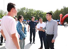 党委书记黄成定带队检查指导我院新学期开学工作